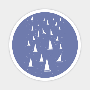 Sailing Boat Race Magnet